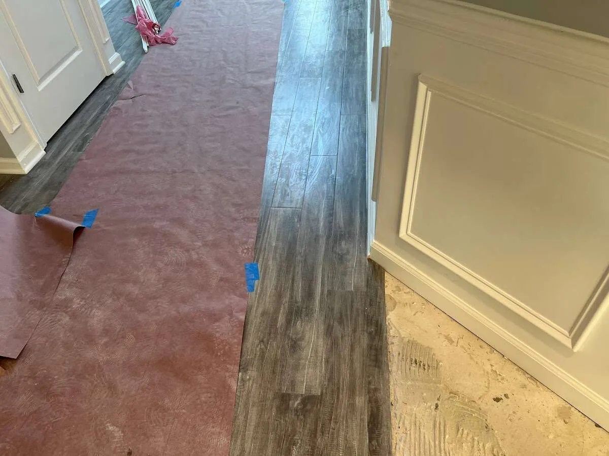 Completed marble shower restoration in Clinton